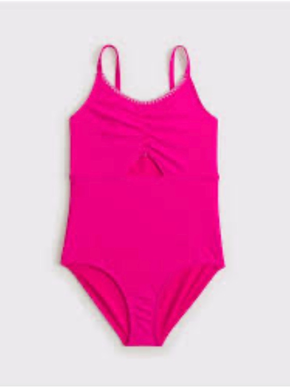abercrombie kids Hot Pink One-Piece Swimsuit with Front Cut Out